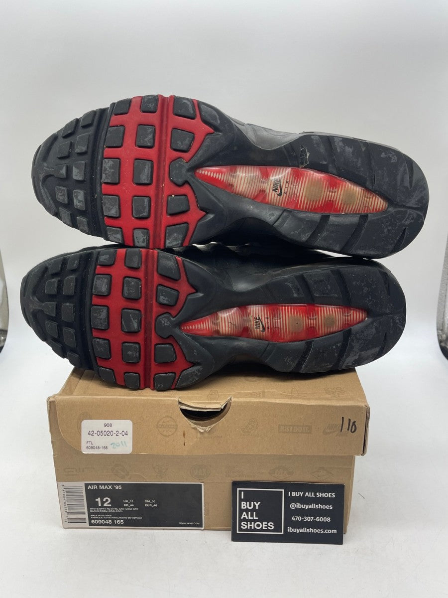 Nike Air Max 95 Team Orange (2009) 12 (Moderately Worn Pre-Owned) - Image 7
