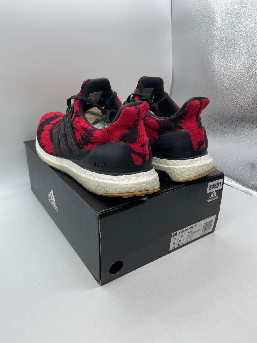 adidas Ultra Boost Nice Kicks No Vacancy 14 (Moderately Worn Pre-Owned)adidasBold Red/Core Black/Core Black - Image 4