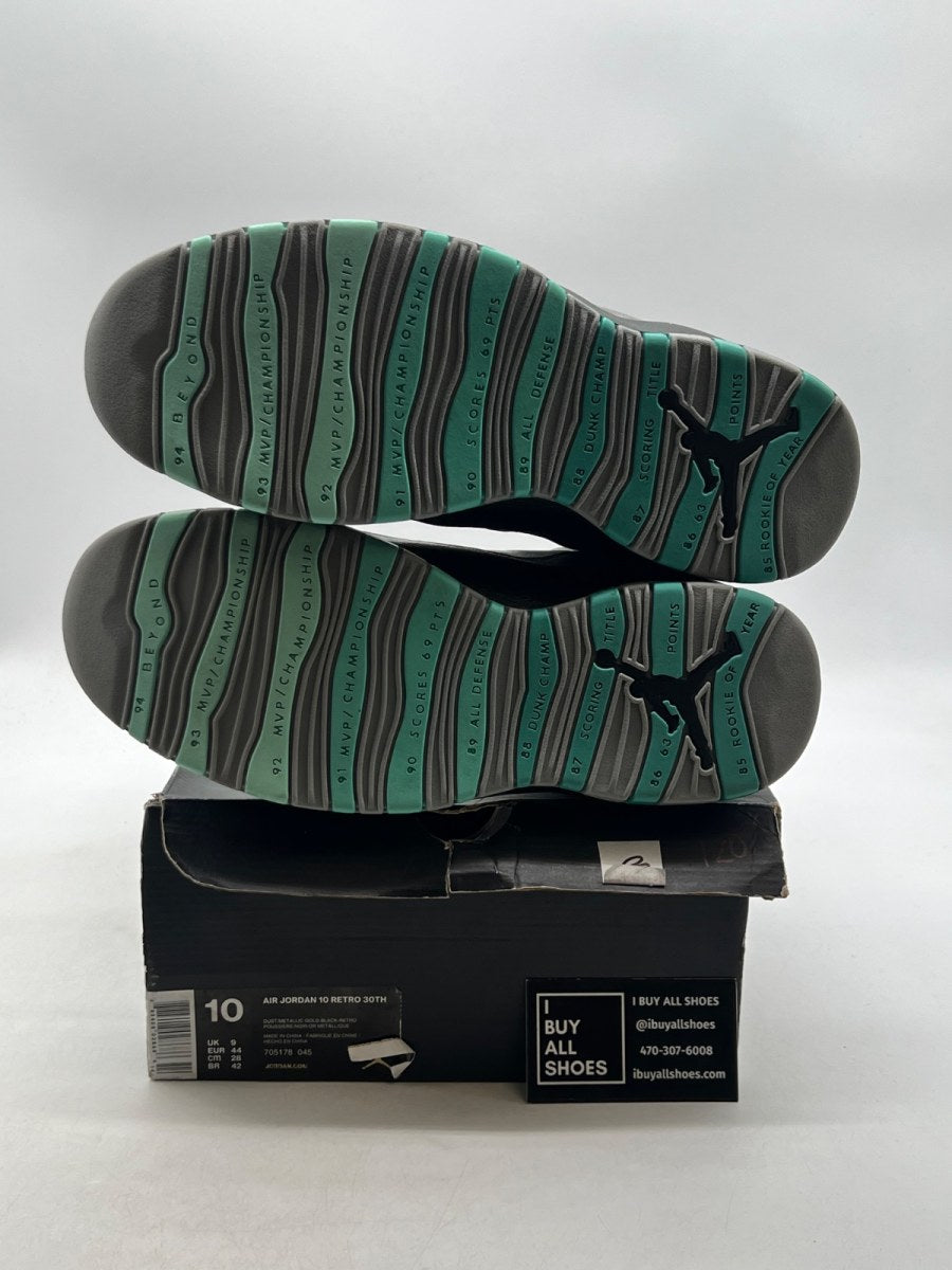 Jordan 10 Retro Lady of Liberty 30th Anniversary 10 (Lightly Worn Pre-Owned) - Image 8