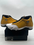 Jordan 14 Retro Light Ginger (2022) 11 (Lightly Worn Pre-Owned)JordanLight Ginger/Black/White - Image 1