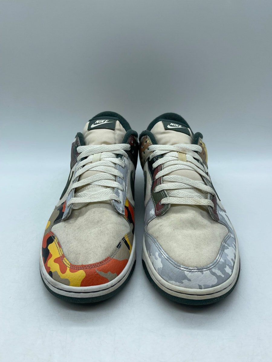 Nike Dunk Low SE Sail Multi-Camo 12 (Moderately Worn Pre-Owned) - Image 2