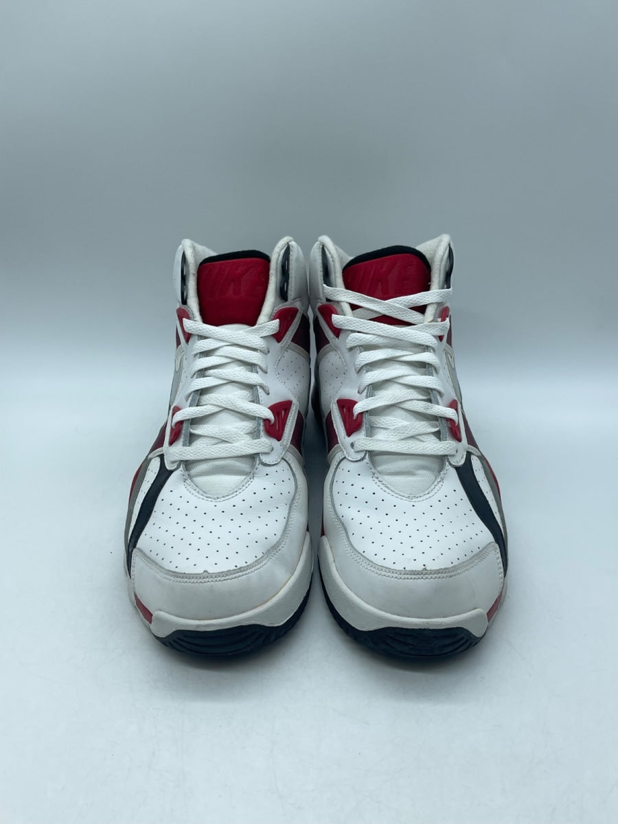 Nike Air Trainer SC High White Varsity Red Black 13 (Moderately Worn Pre-Owned) - Image 2
