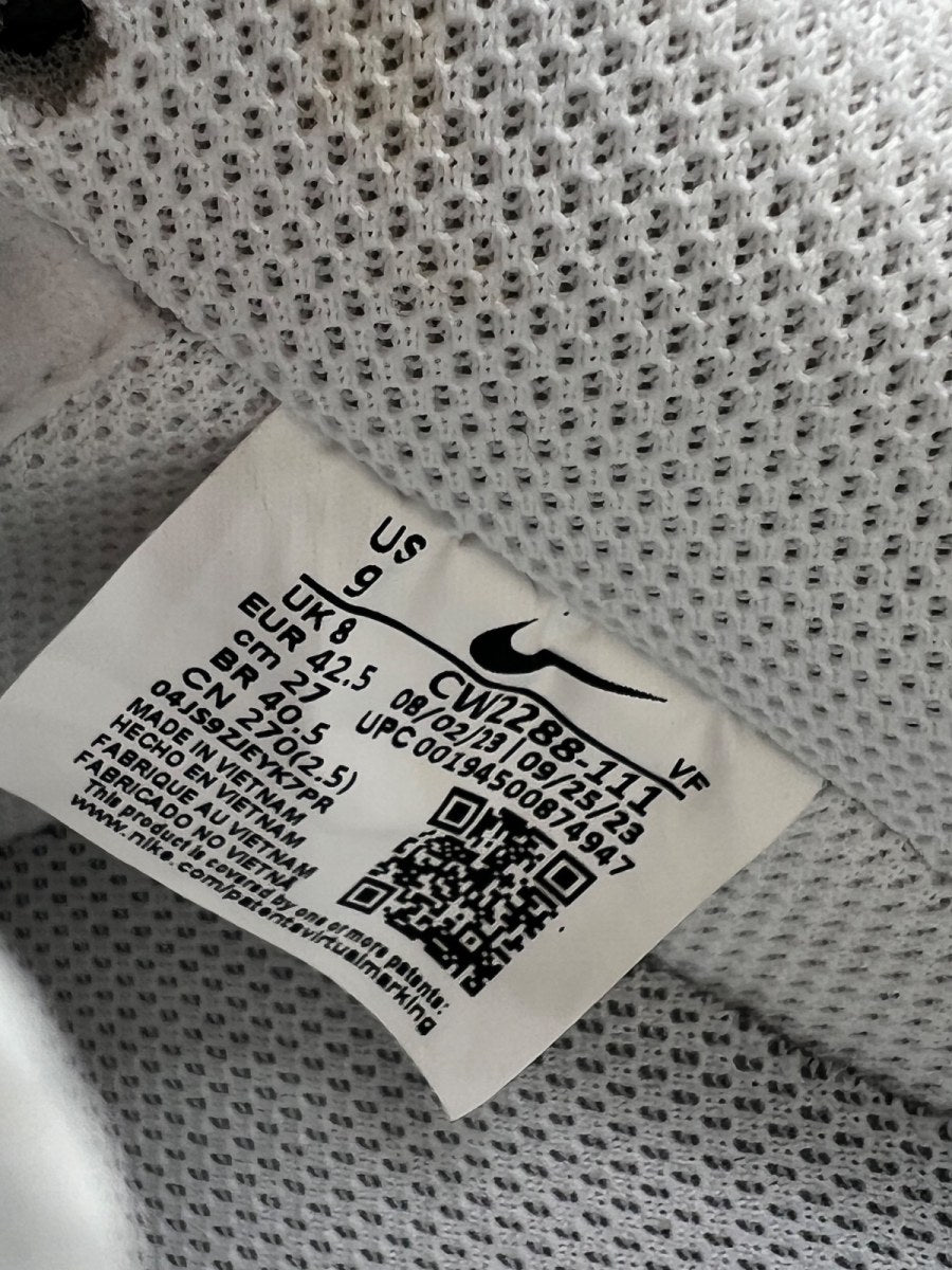 Nike Air Force 1 Low '07 White (Travis Scott Cactus Jack Utopia Edition) 9 (Moderately Worn Pre-Owned) - Image 6
