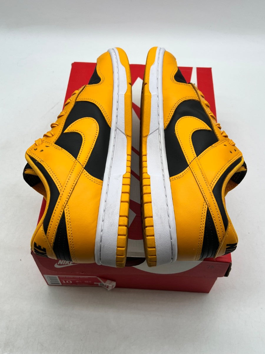Nike Dunk Low Championship Goldenrod (2021) 10 (Moderately Worn Pre-Owned)NikeBlack/Goldenrod/White - Image 9