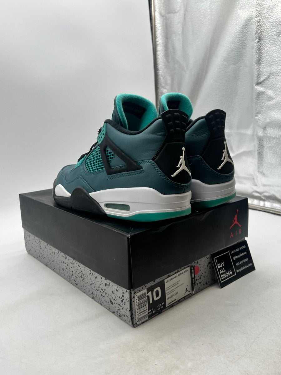 Jordan 4 Retro Teal 10 (Moderately Worn Pre-Owned) - Image 6