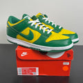 Nike Dunk Low Brazil (2020/2024) 14 (Moderately Worn Pre-Owned)NikeVarsity Maize/Pine Green-White - Image 1