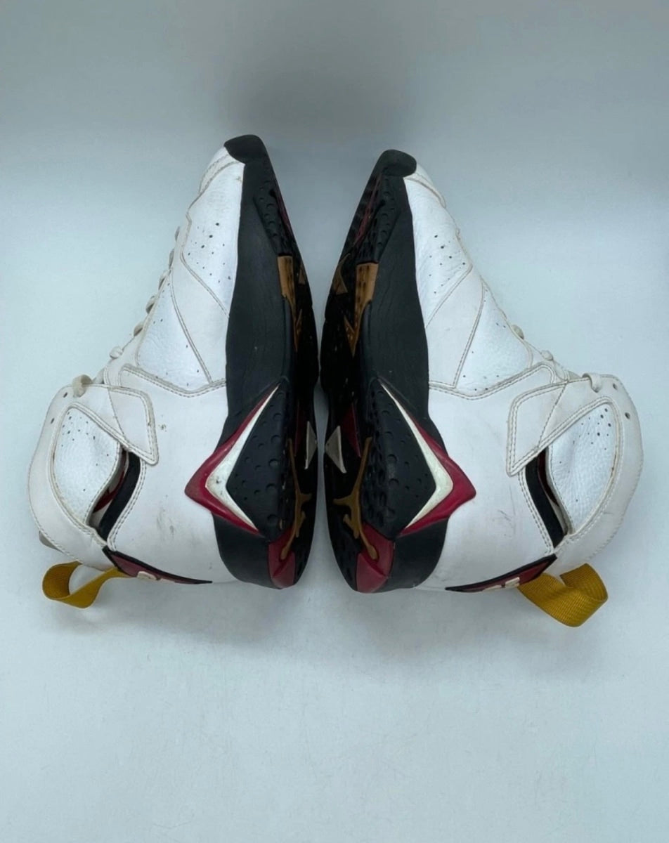 Jordan 7 Retro Cardinal (2011) 12 (Heavily Worn Pre-Owned)JordanWhite/Bronze-Cardinal Red-Black - Image 8