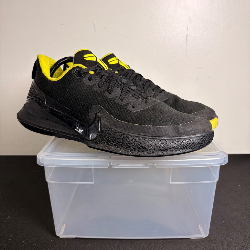 Nike Mamba Focus Black Optimum Yellow (Size 9) - Image 1