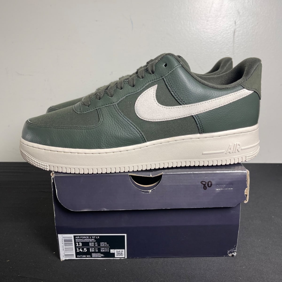 Nike Air Force 1 Low '07 LX NBHD Sequoia (Size 13) - aux