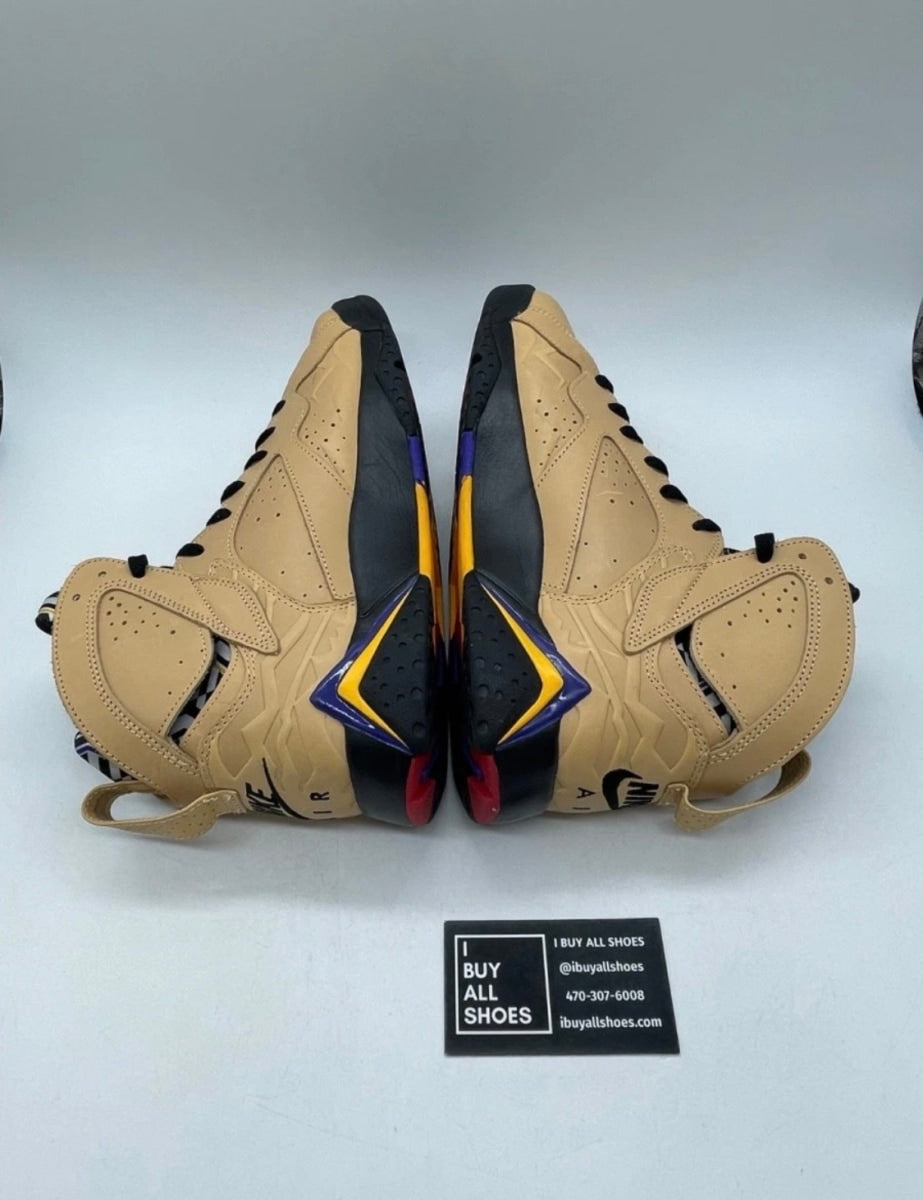 Jordan 7 Retro SE Vachetta Tan 10 (Lightly Worn Pre-Owned)JordanVachetta Tan/Black/Taxi/Dark Concord - Image 6