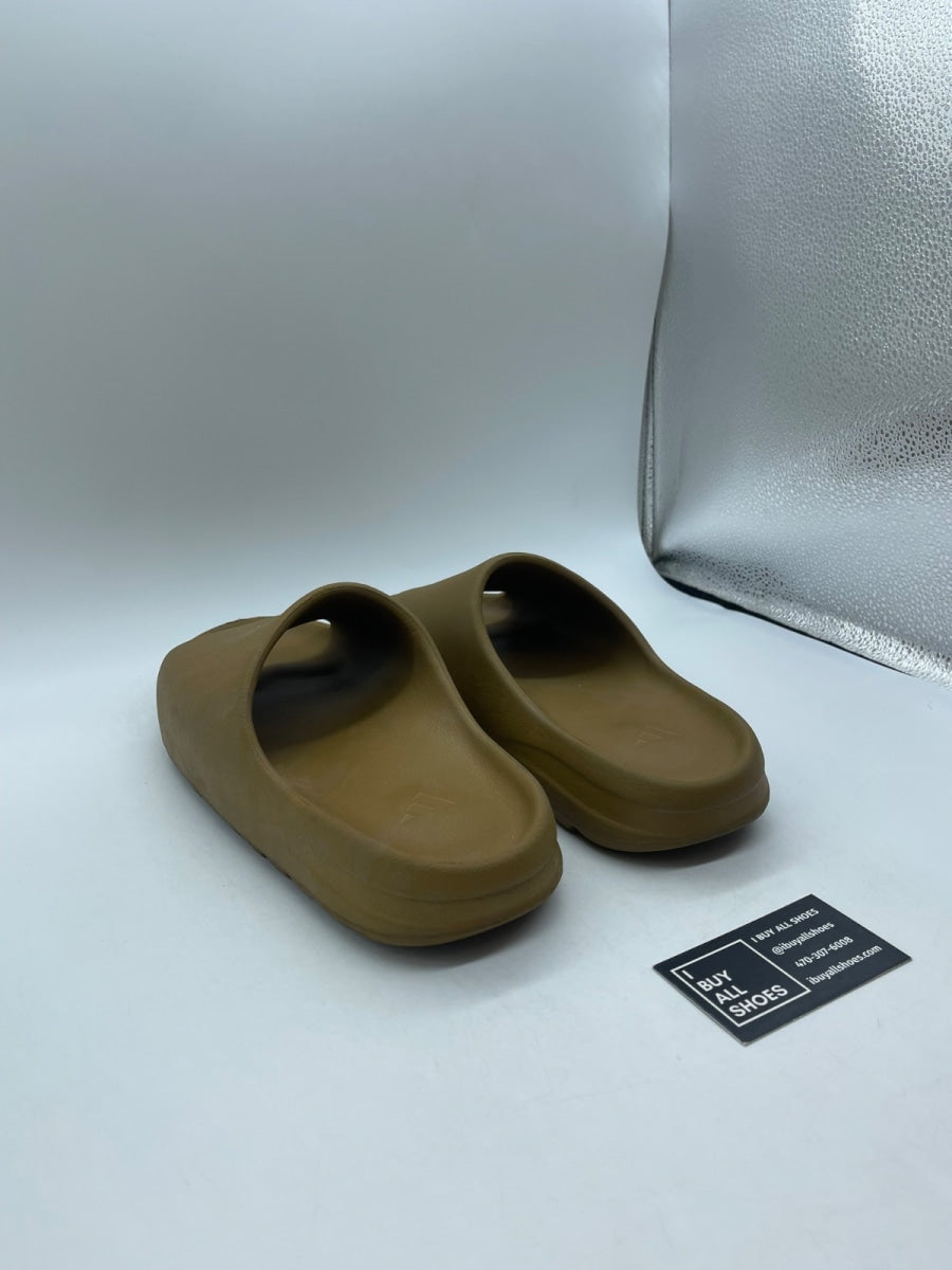 adidas Yeezy Slide Ochre 13 (Heavily Worn Pre-Owned) - Image 4