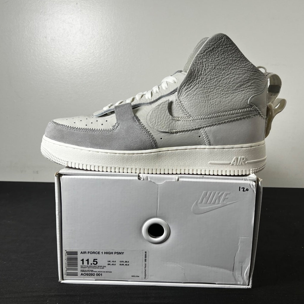 Nike Air Force 1 High PSNY Grey (Size 11.5) - Image 3