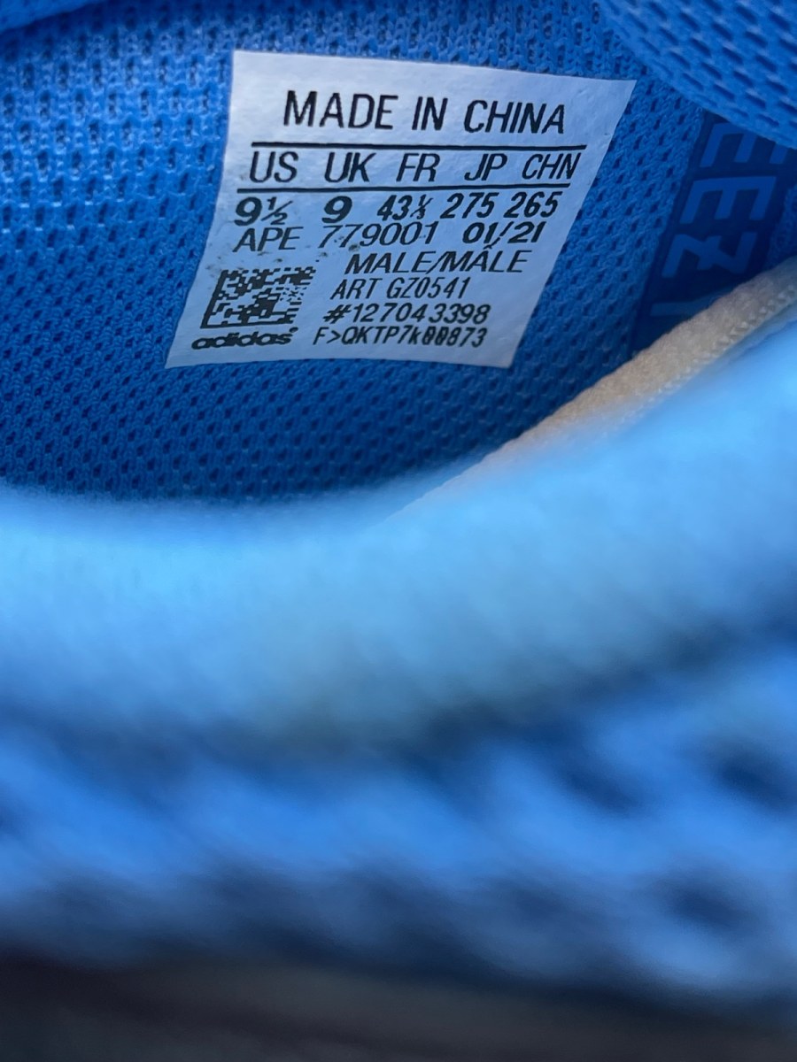 adidas Yeezy Boost 700 Bright Blue (Size 9.5) - Image 8