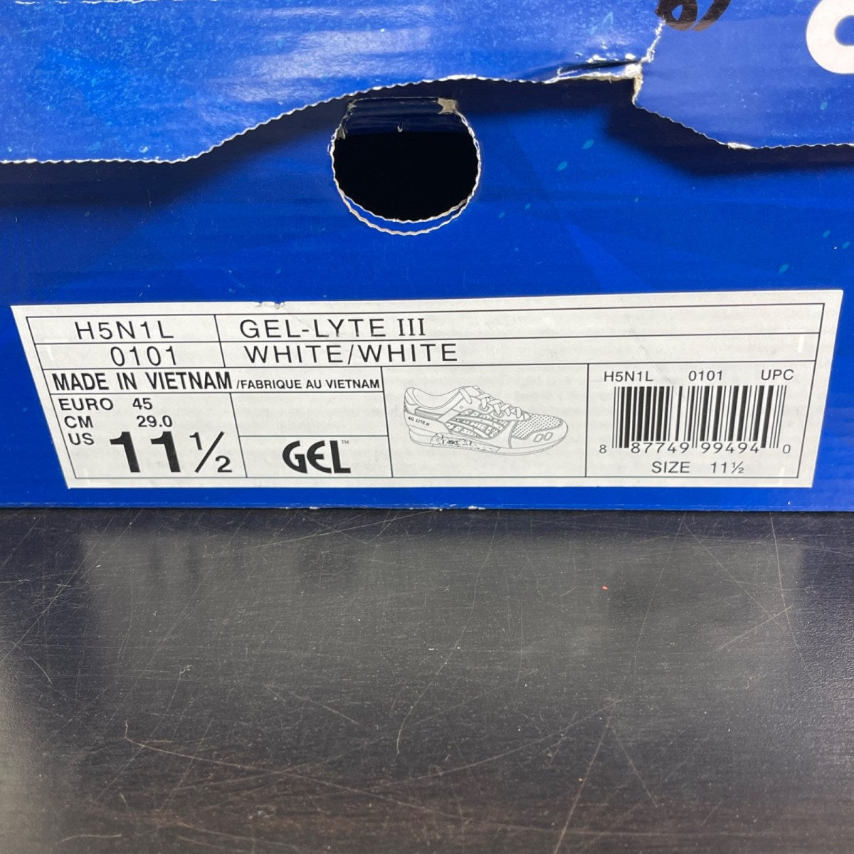 ASICS Gel Lyte 3 'Fresh Pack' 11.5 (Moderately Worn Pre-Owned)ASICS - Image 7