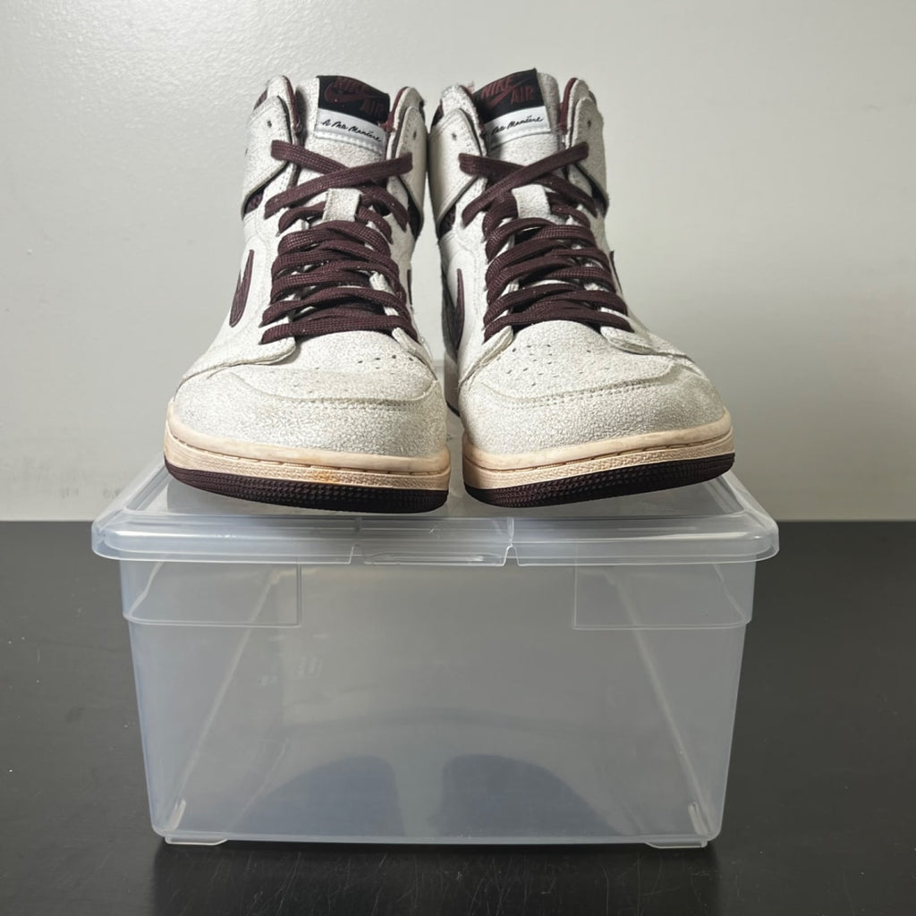 Jordan 1 Retro High OG A Ma Maniére 12 (Lightly Worn Pre-Owned)JordanSail/Burgundy Crush - Image 2