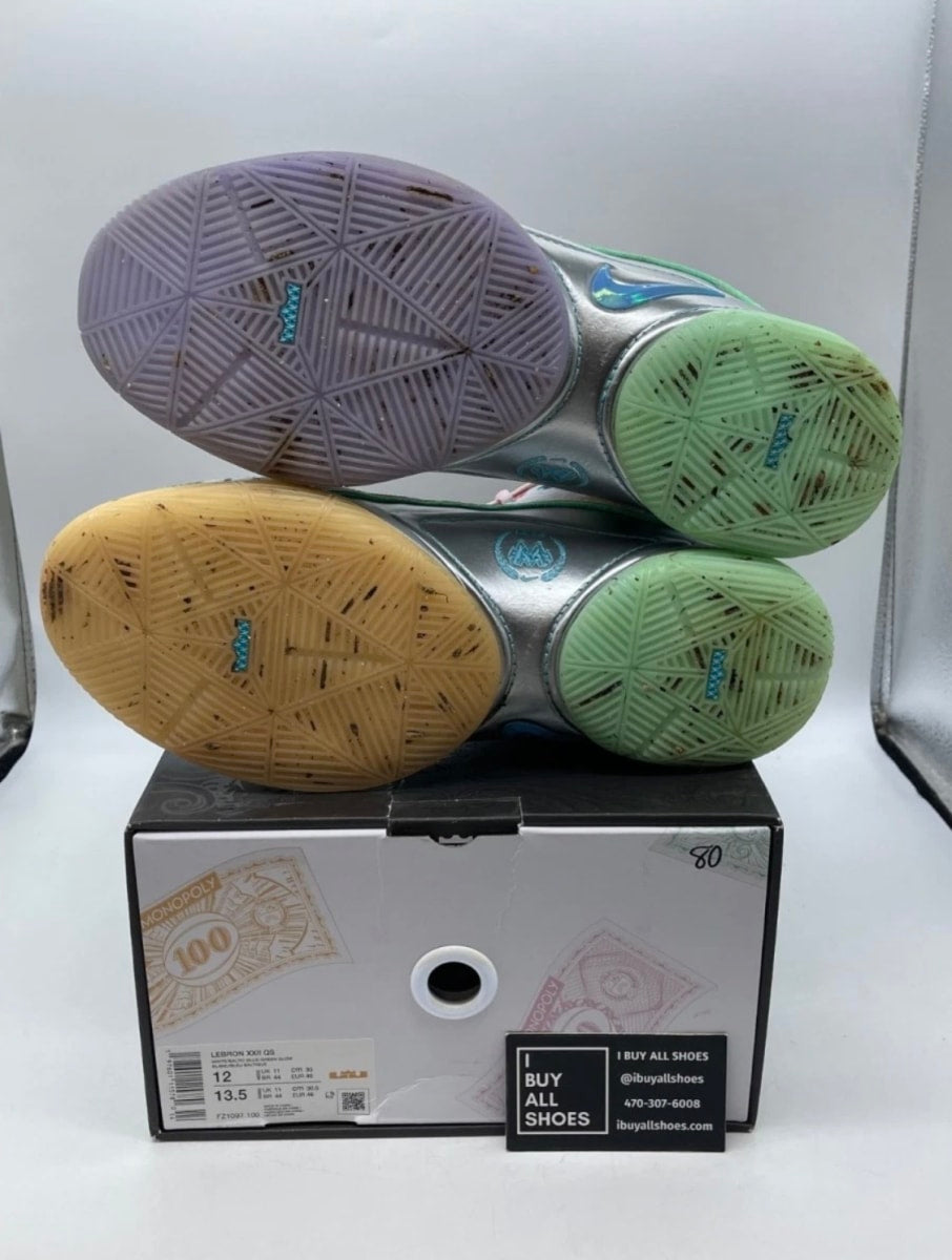 Monopoly x Nike LeBron 22 QS 'Currency' 12 (Lightly Worn Pre-Owned)Nike - Image 7