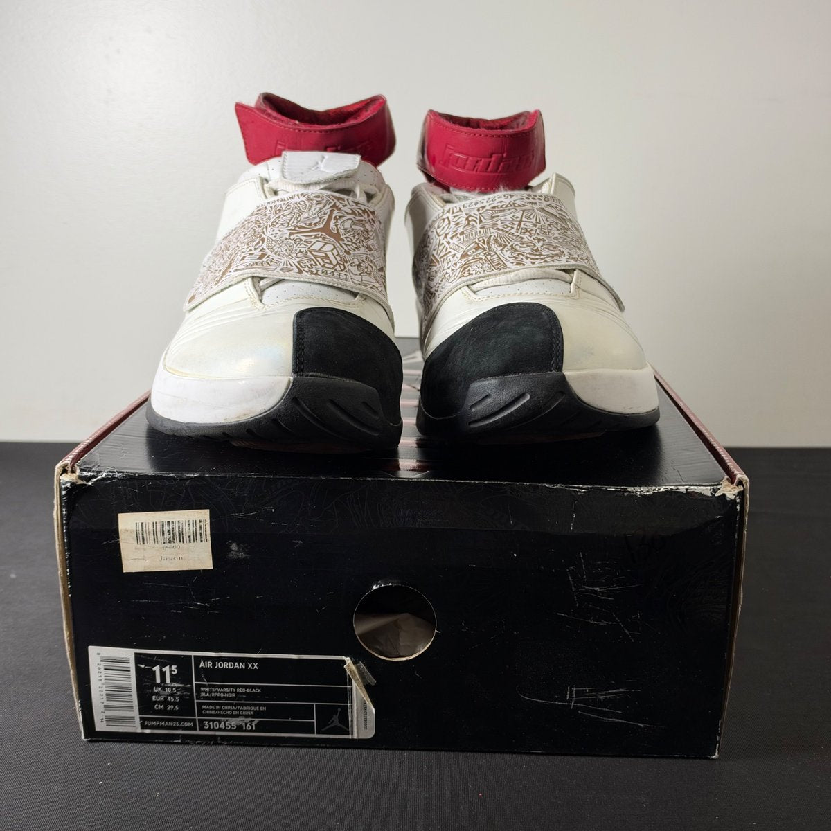 Jordan 20 OG White Laser (Size 11.5) - aux