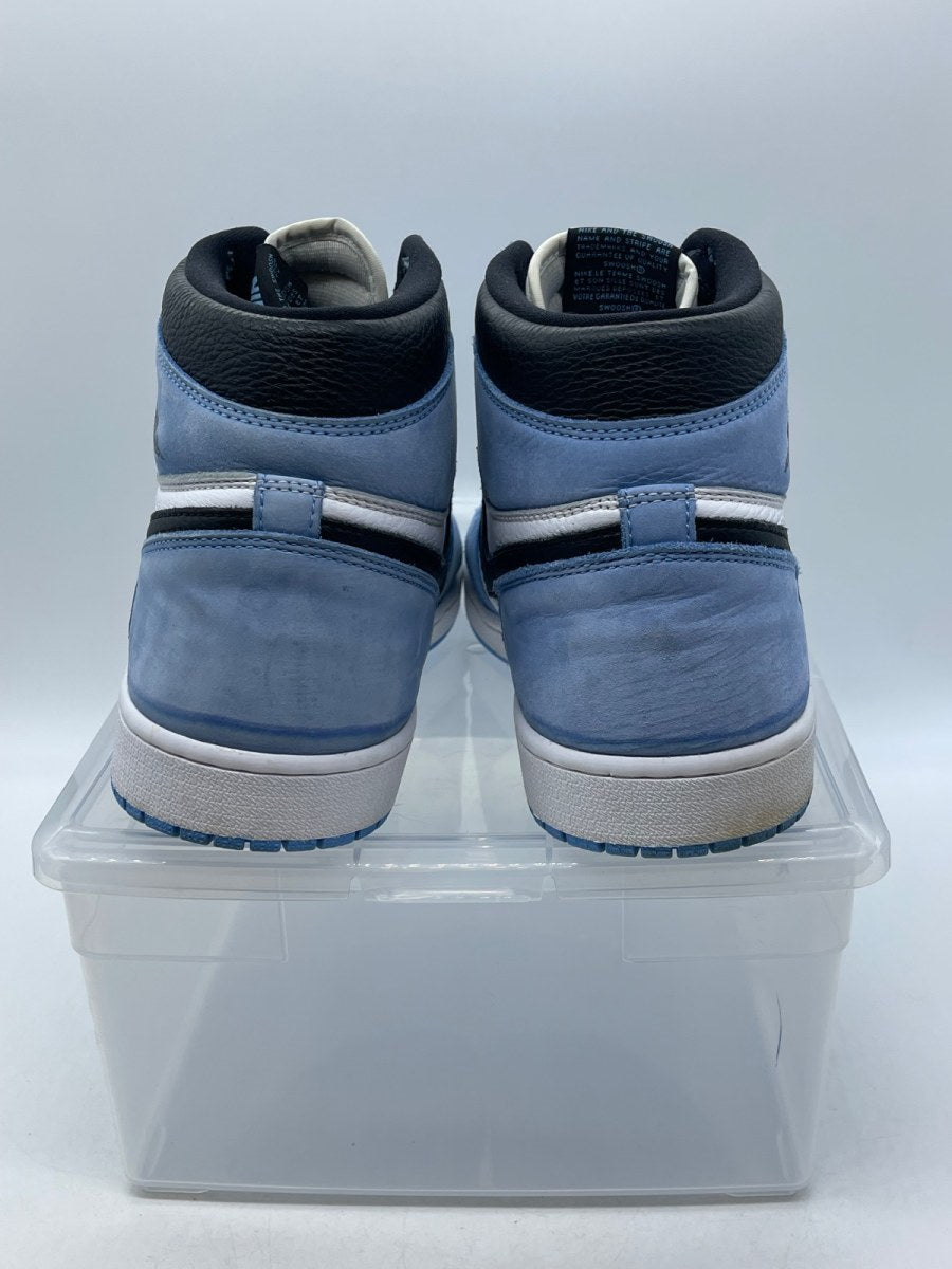 Jordan 1 Retro High OG University Blue 12 (Moderately Worn Pre-Owned)JordanWhite/University Blue-Black - Image 3