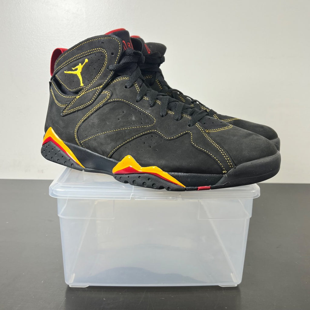 Jordan 7 Retro Citrus (2022) 14 (New Pre-Owned)JordanBlack/Citrus-Varsity Red - Image 1