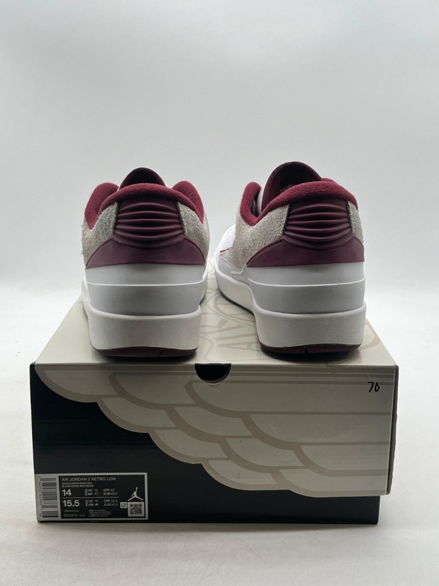 Jordan 2 Retro Low Cherrywood 14 (Lightly Worn Pre-Owned) - Image 3