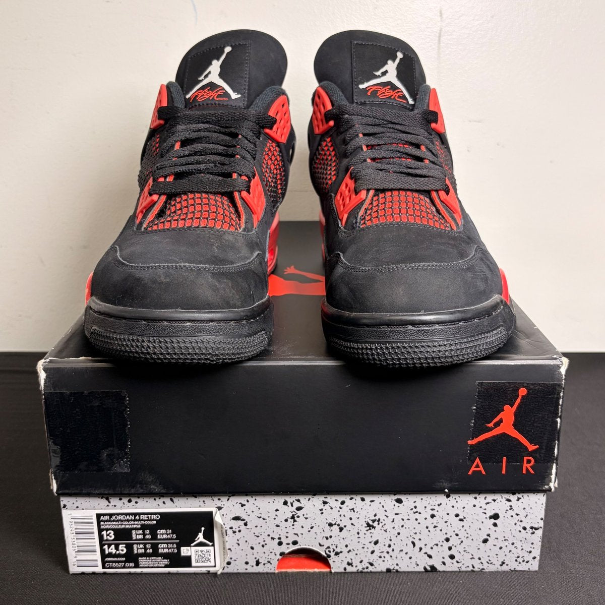 Jordan 4 Retro Red Thunder (Size 13) - aux