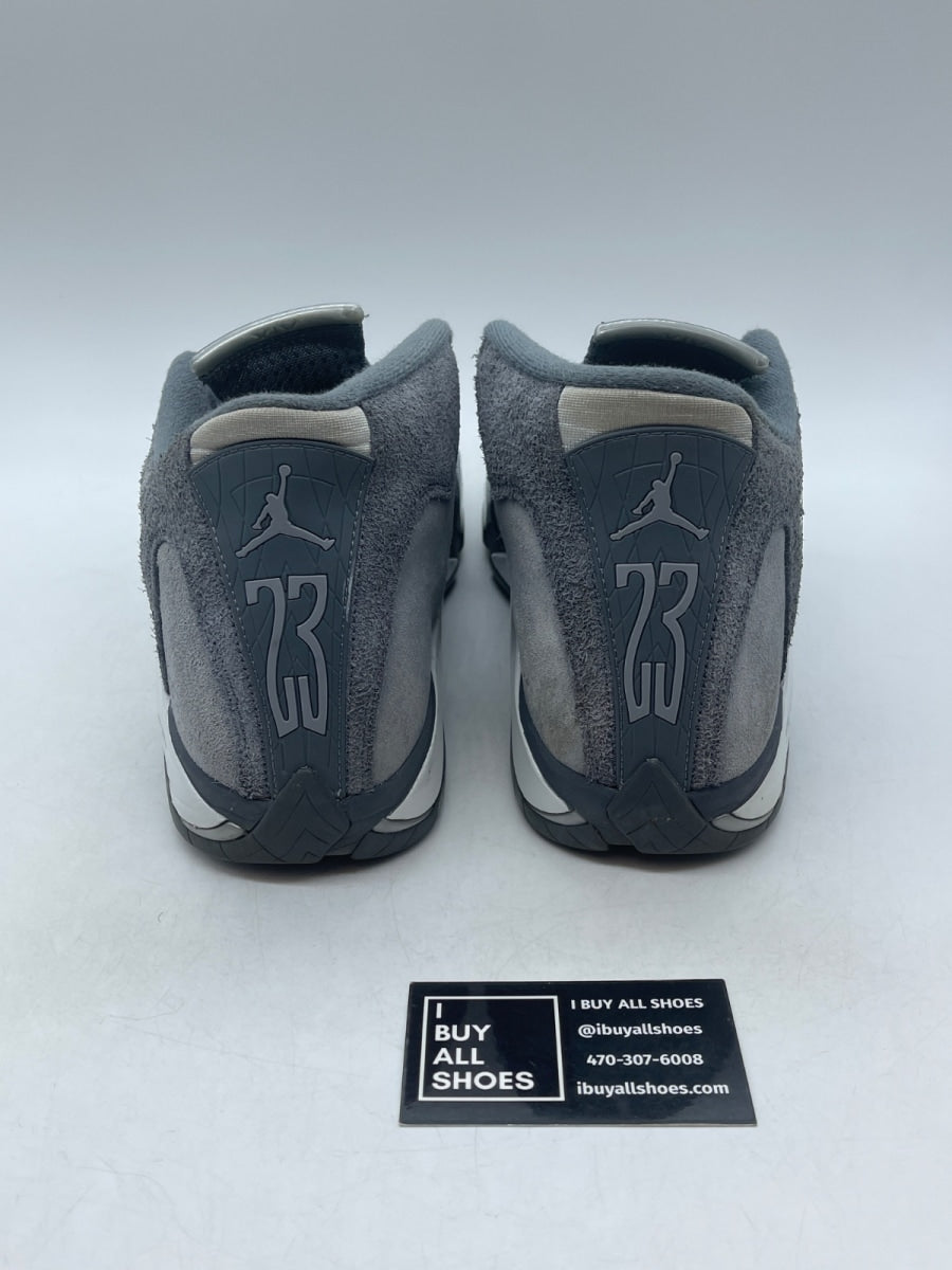 Jordan 14 Retro Flint Grey 11.5 (Heavily Worn Pre-Owned) - Image 3