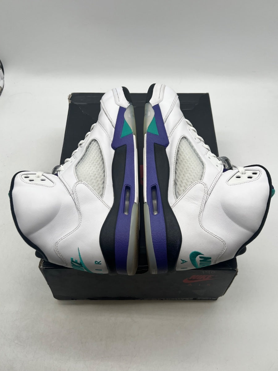 Jordan 5 Retro Grape (2025) 13 (Moderately Worn Pre-Owned) - Image 9