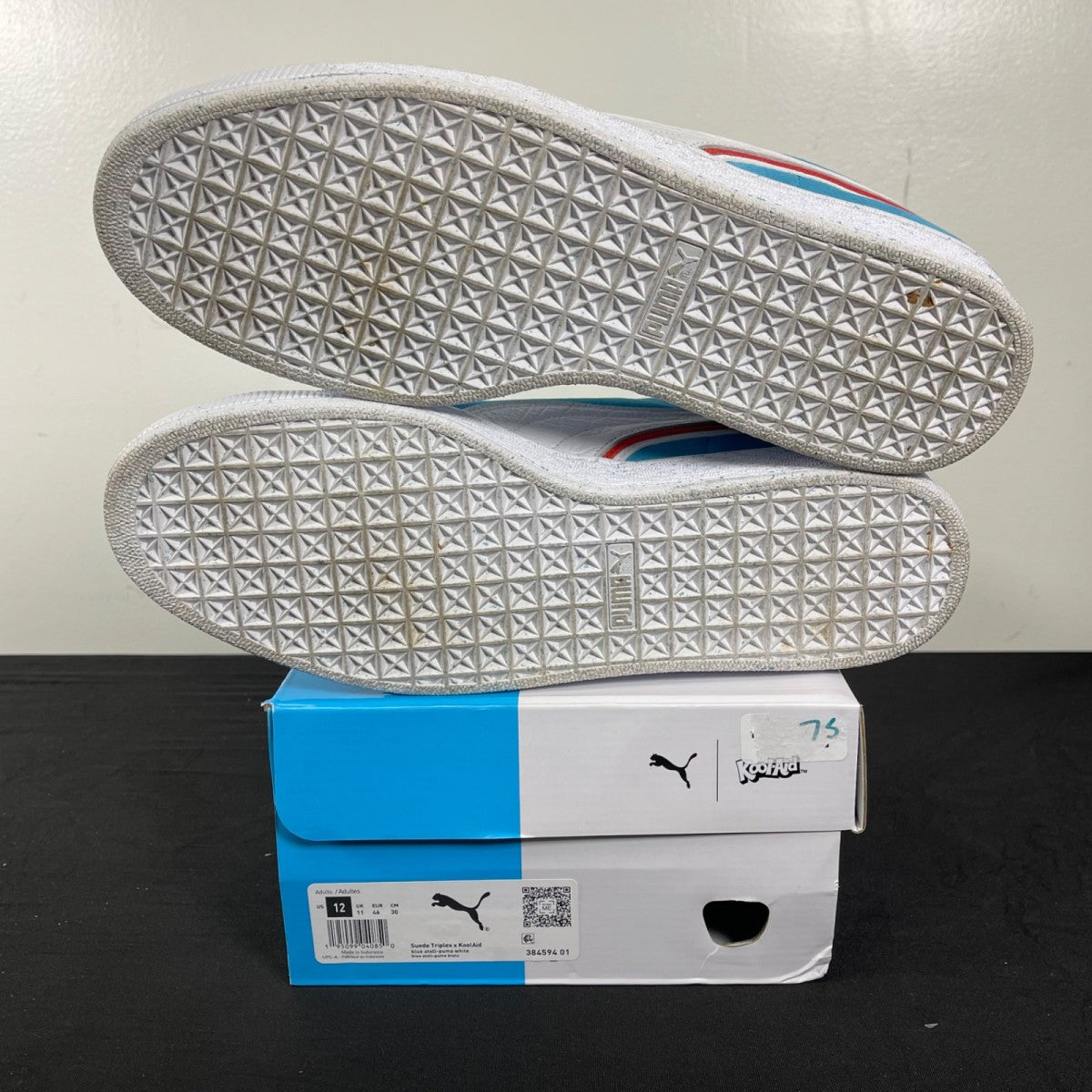 Kool-Aid x Puma Suede Triplex 'Blue Atoll Speckled' 12 (Moderately Worn Pre-Owned)Puma - Image 5