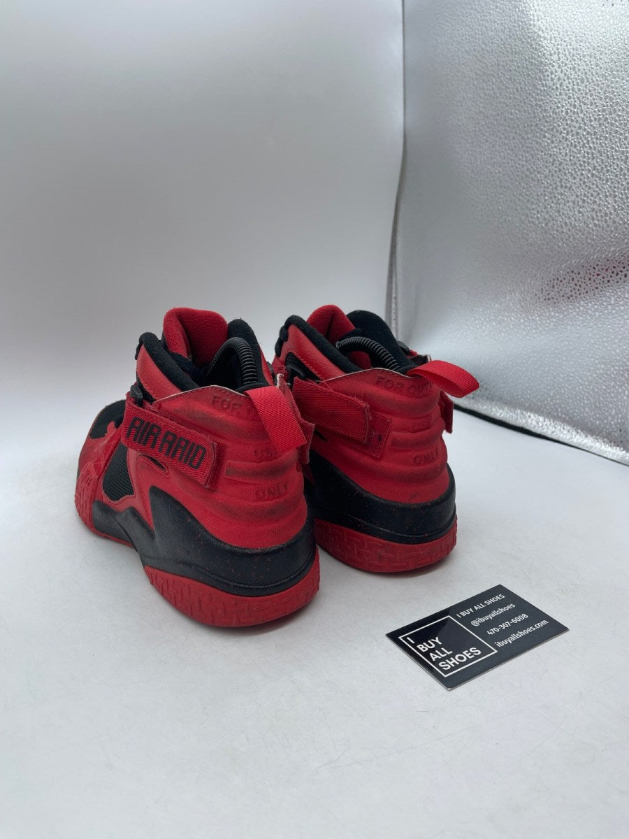 Nike Air Raid University Red Black 9.5 (Heavily Worn Pre-Owned) - Image 4