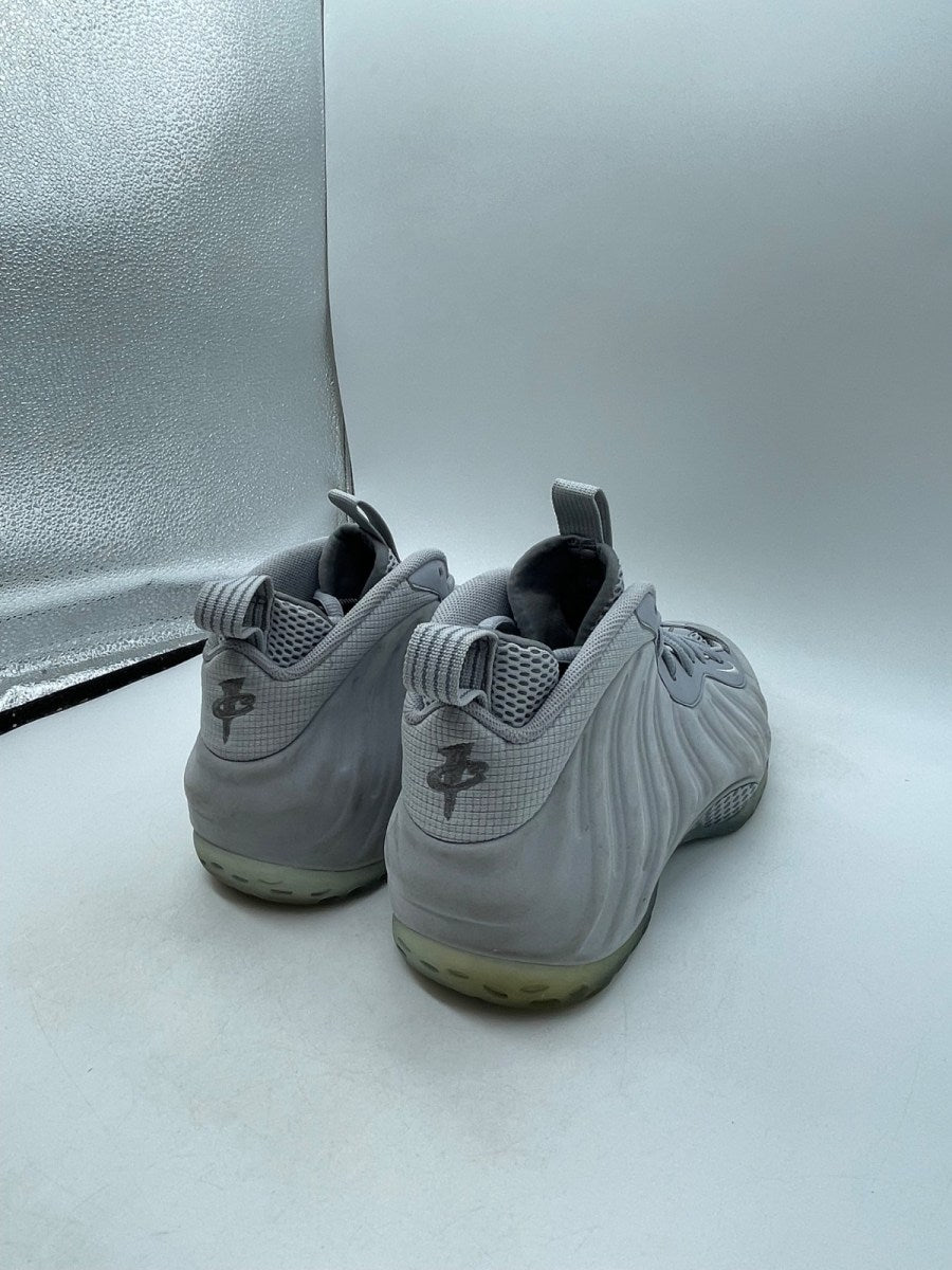 Nike Air Foamposite One Wolf Grey Suede 12 (Moderately Worn Pre-Owned)NikeWolf Grey/White-Wolf Grey-Black - Image 5
