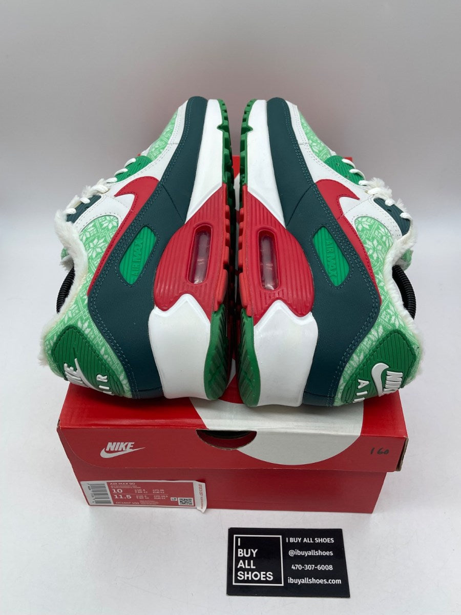 Nike Air Max 90 Nordic Christmas (2020) 10 (Moderately Worn Pre-Owned) - Image 6