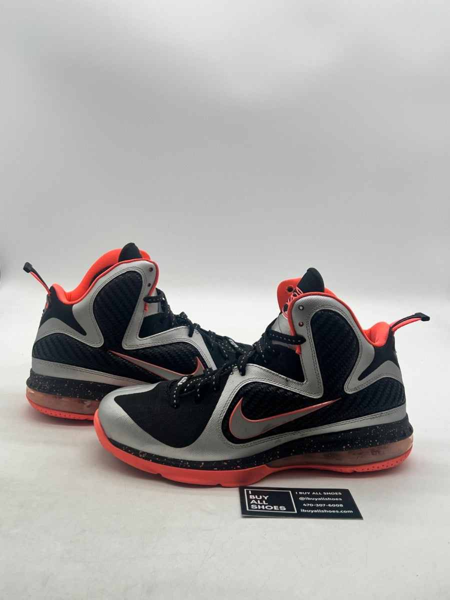 Nike LeBron 9 Mango 8 (Lightly Worn Pre-Owned) - Image 1