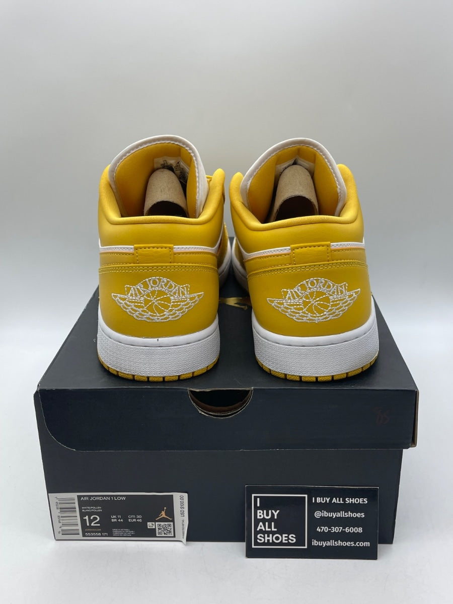 Jordan 1 Low Pollen 12 (Moderately Worn Pre-Owned) - Image 3