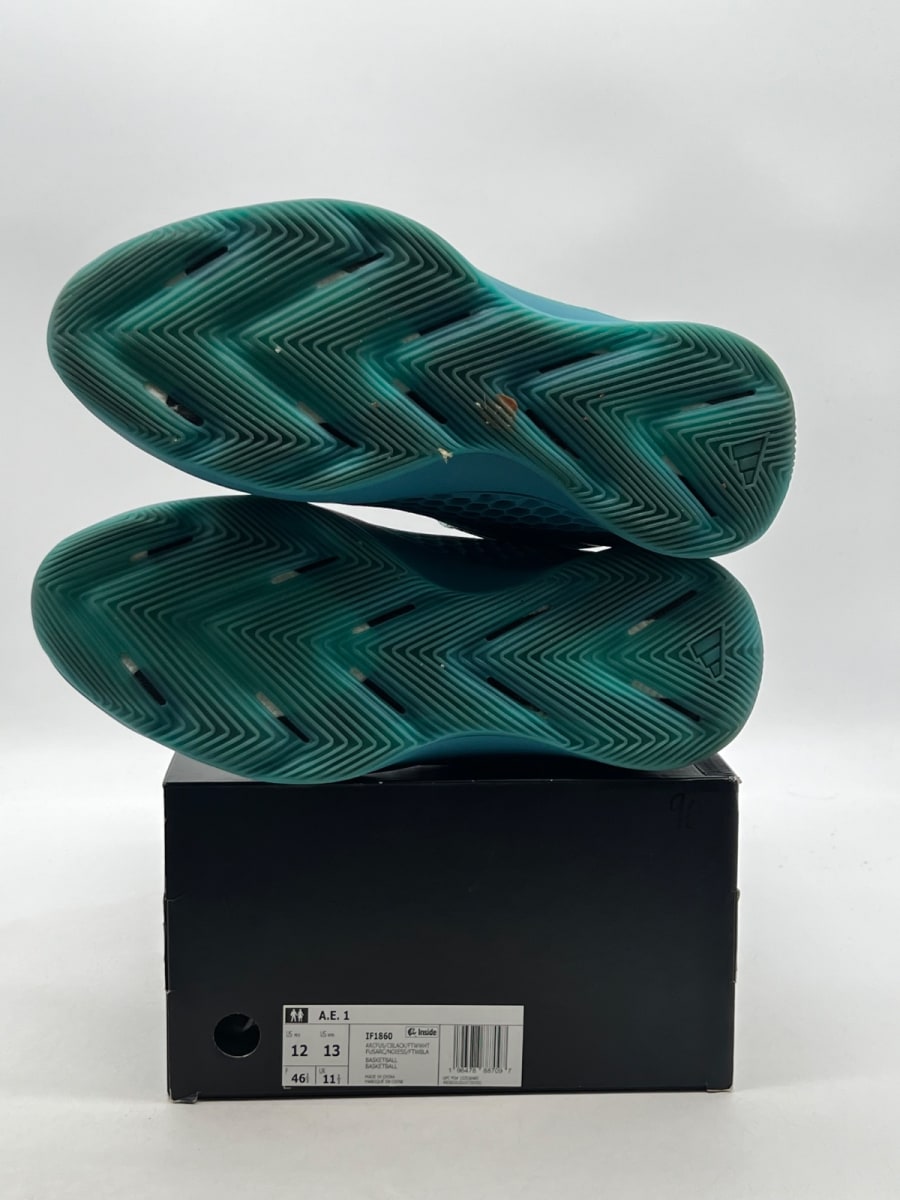 adidas AE 1 New Wave 12 (Lightly Worn Pre-Owned)adidasArctic Fusion/Core Black/Cloud White - Image 8
