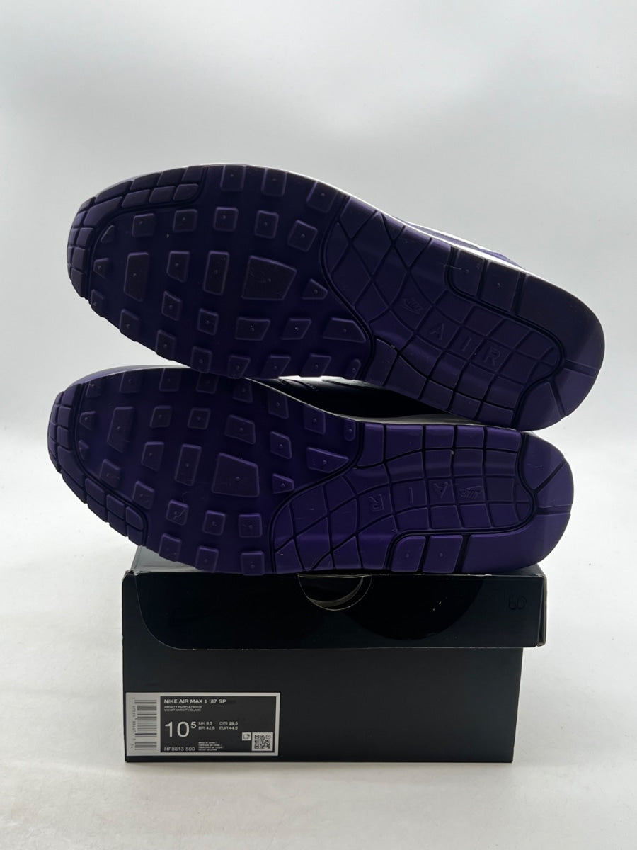 Nike Air Max 1 '87 SP Supreme Varsity Purple 10.5 (VNDS Pre-Owned)Nike - Image 8
