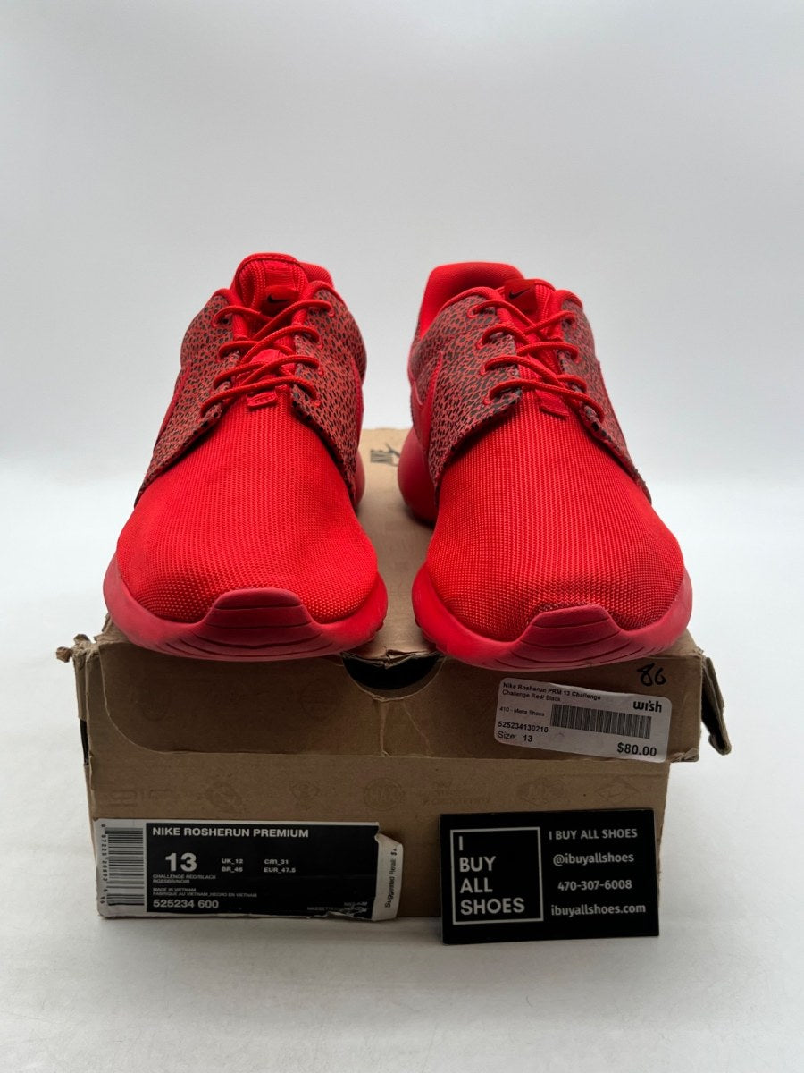 Nike Roshe Run Safari Challenge Red 13 (Lightly Worn Pre-Owned) - Image 2