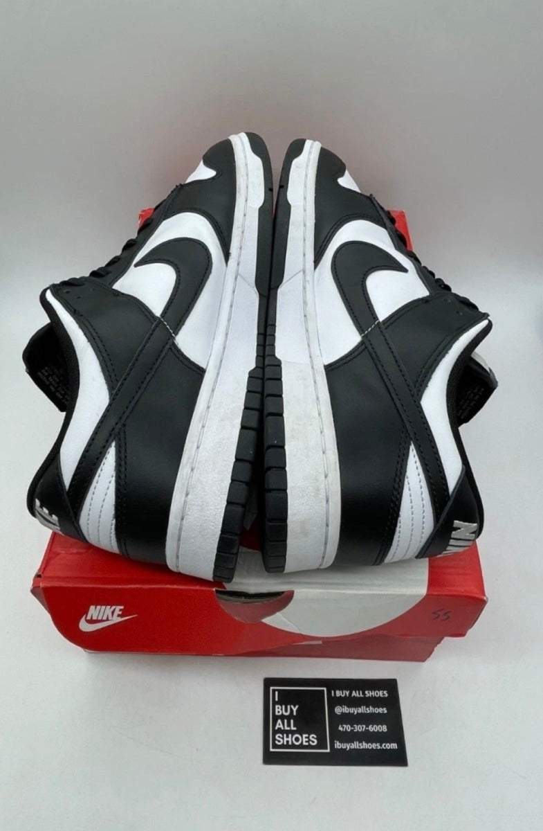 Nike Dunk Low Retro White Black Panda 13 (Lightly Worn Pre-Owned)NikeWhite/Black - Image 6