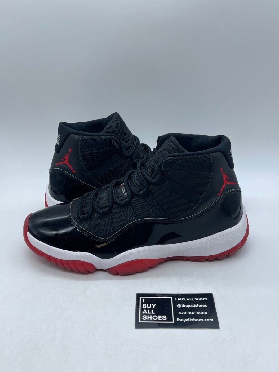 Jordan 11 Retro Playoffs Bred (2019) 10 (Moderately Worn Pre-Owned) - Image 1
