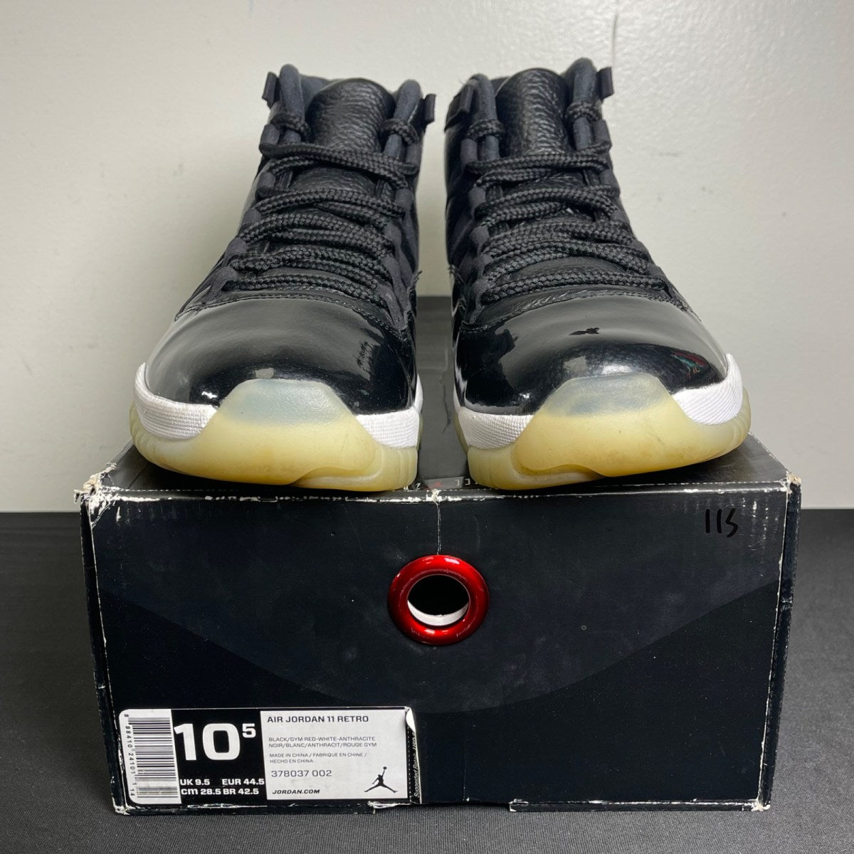 Jordan 11 Retro 72-10 (Size 10.5) - Image 2