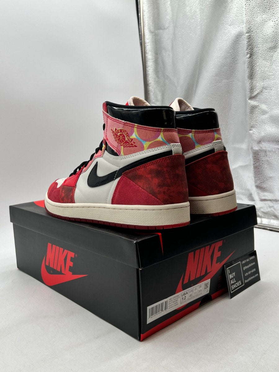 Jordan 1 Retro High OG Spider-Man Across the Spider-Verse 12 (Lightly Worn Pre-Owned) - Image 4
