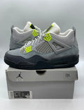 Jordan 4 Retro SE 95 Neon 12 (Lightly Worn Pre-Owned)JordanCool Grey/Volt-Wolf Grey-Anthracite - Image 1