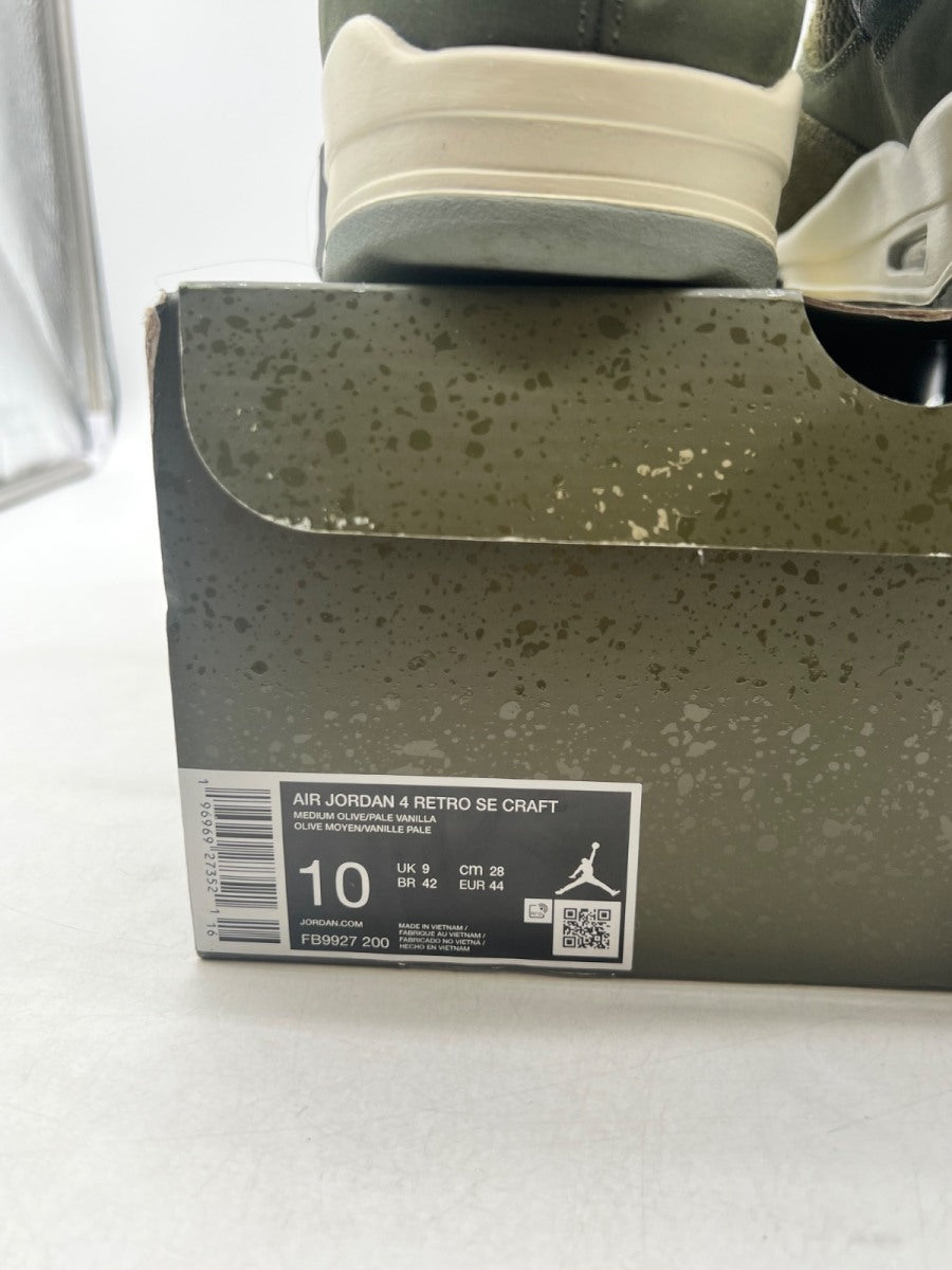 Jordan 4 Retro SE Craft Medium Olive 10 (Lightly Worn Pre-Owned) - Image 6