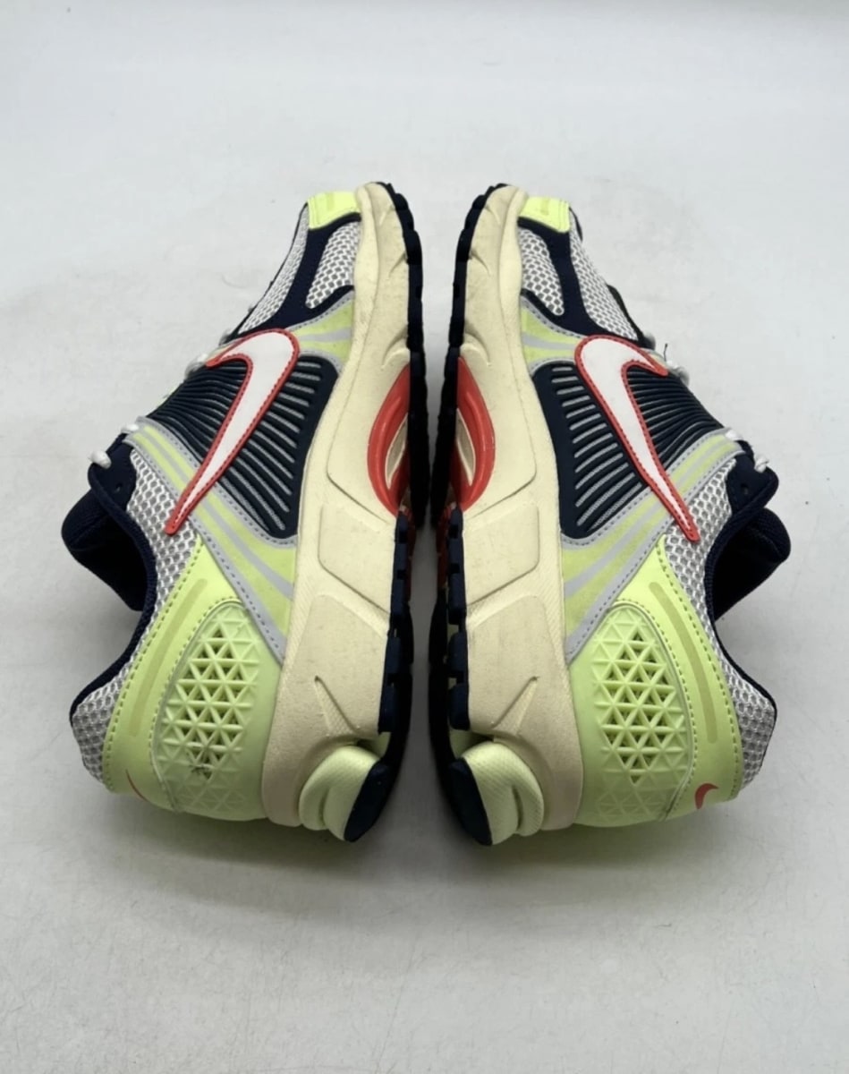 Nike Zoom Vomero 5 Volt Navy 9 (Lightly Worn Pre-Owned)NikeBarely Volt/Midnight Navy/Pure Platinum/White - Image 6