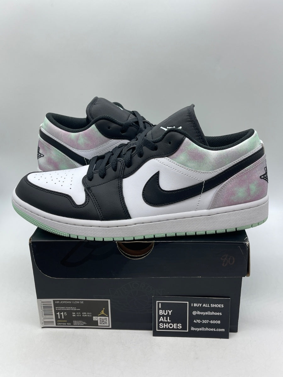 Jordan 1 Low Tie-Dye 11.5 (Lightly Worn Pre-Owned) - Image 1