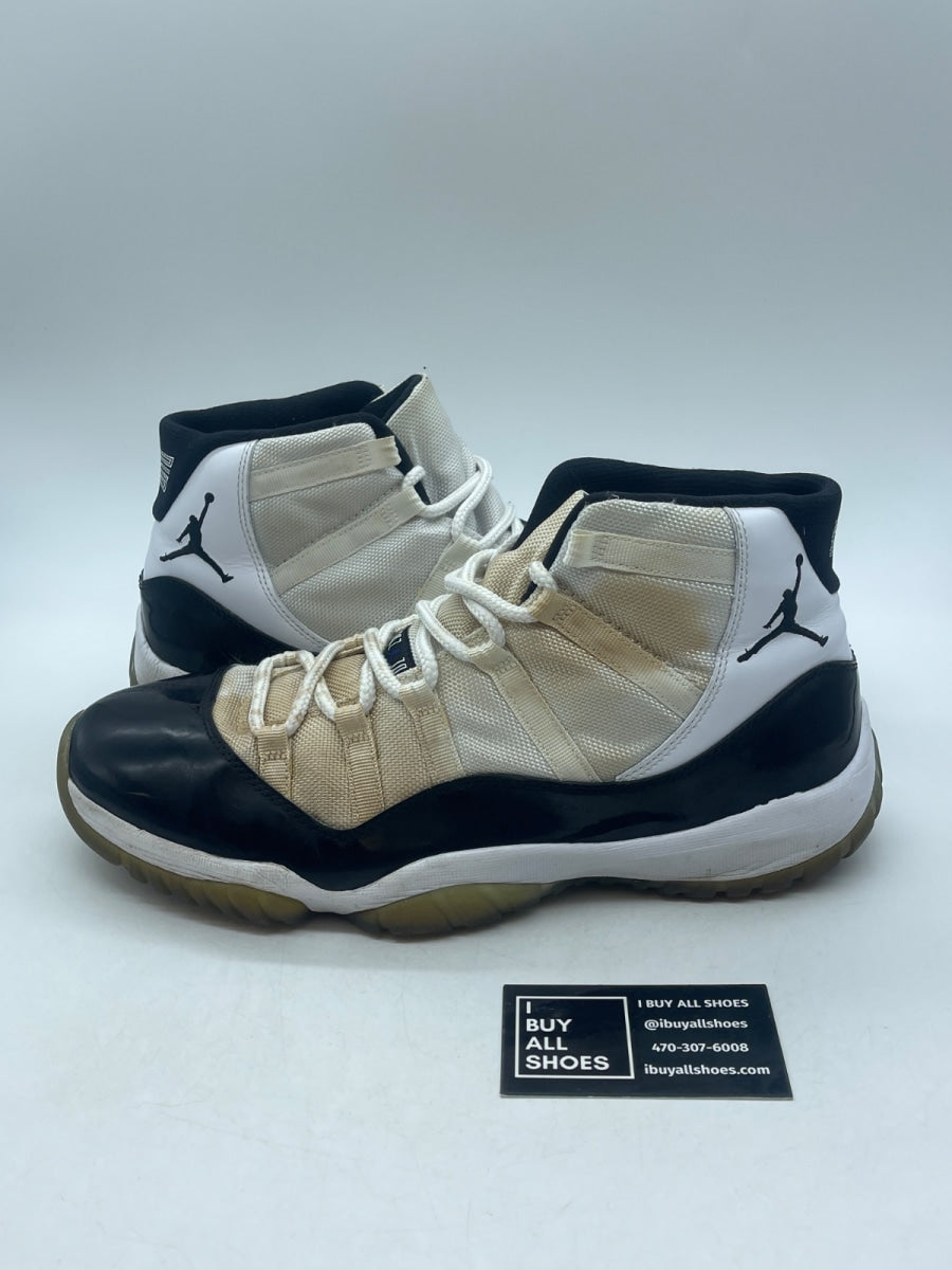 Jordan 11 Retro Concord (2011) 12 (Heavily Worn Pre-Owned) - Image 1