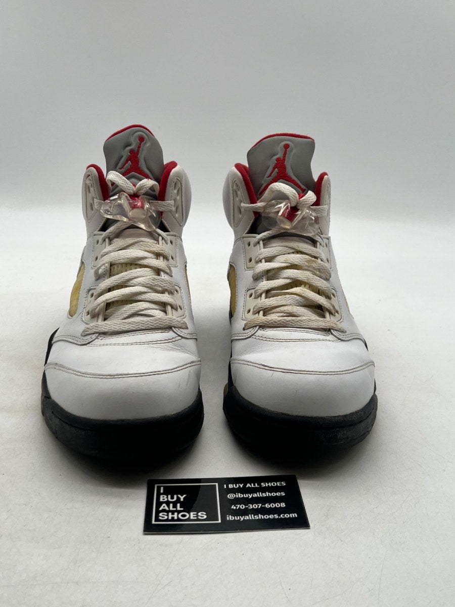 Jordan 5 Retro Fire Red (2013) 10.5 (Moderately Worn Pre-Owned) - Image 2