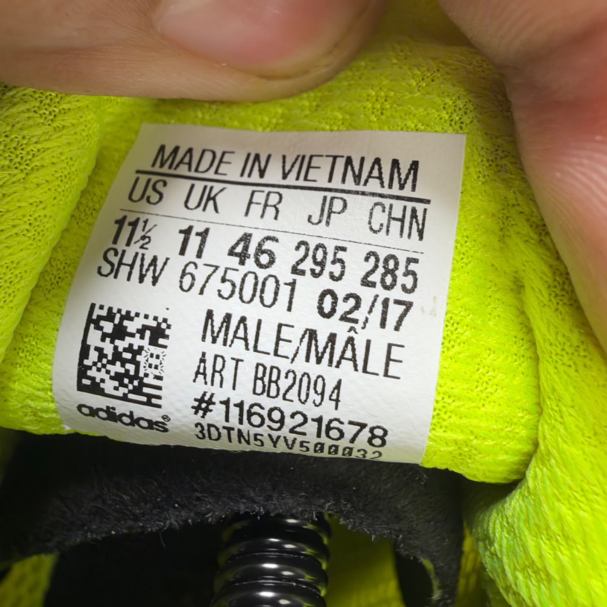 adidas Iniki Runner Solar Yellow (Size 11.5) - Image 7