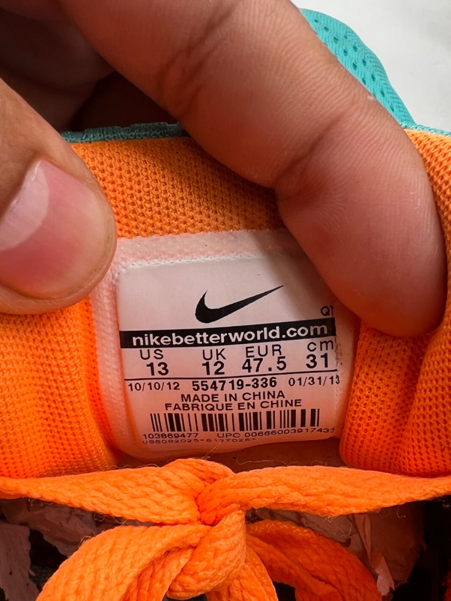 Nike Air Max 90 EM Beaches of Rio 13 (Moderately Worn Pre-Owned)NikeSprt Trq/Sprt Trq-Bright Ctrs-L - Image 6