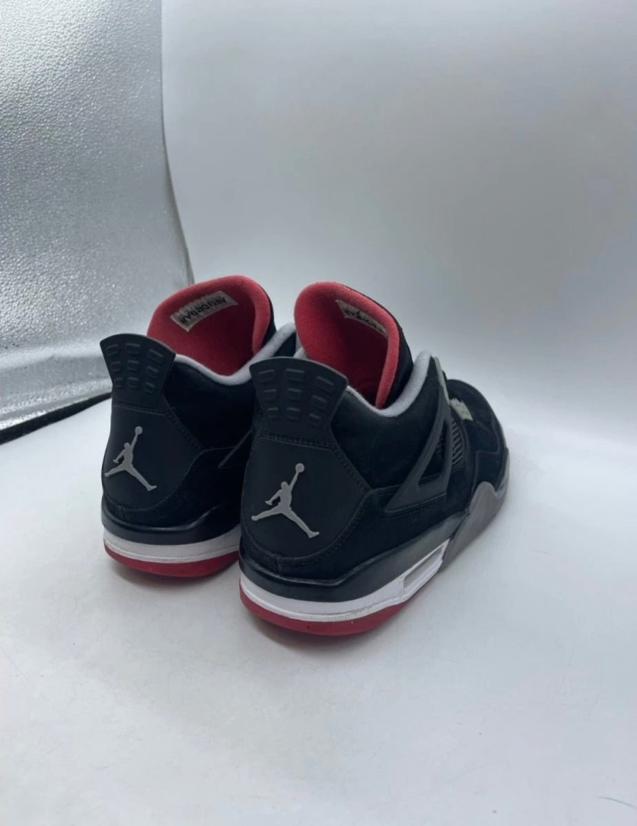 Jordan 4 Retro Black Cement (2012) 14 (Moderately Worn Pre-Owned)JordanBlack/Fire Red-Cement Grey - Image 5