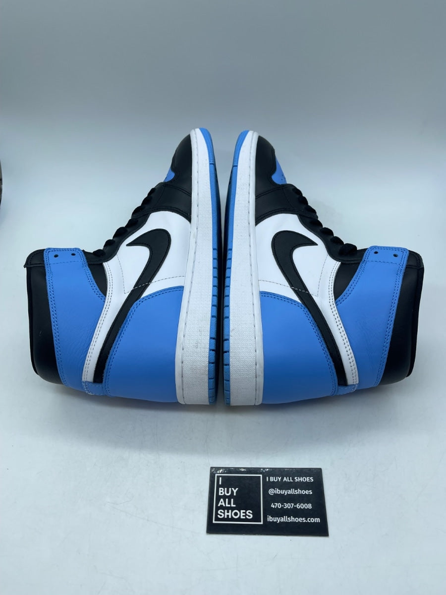 Jordan 1 Retro High OG UNC Toe 12 (Moderately Worn Pre-Owned) - Image 6